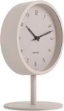 Karlsson Tafelklok Stark - Grijs - Ø15cm - Modern