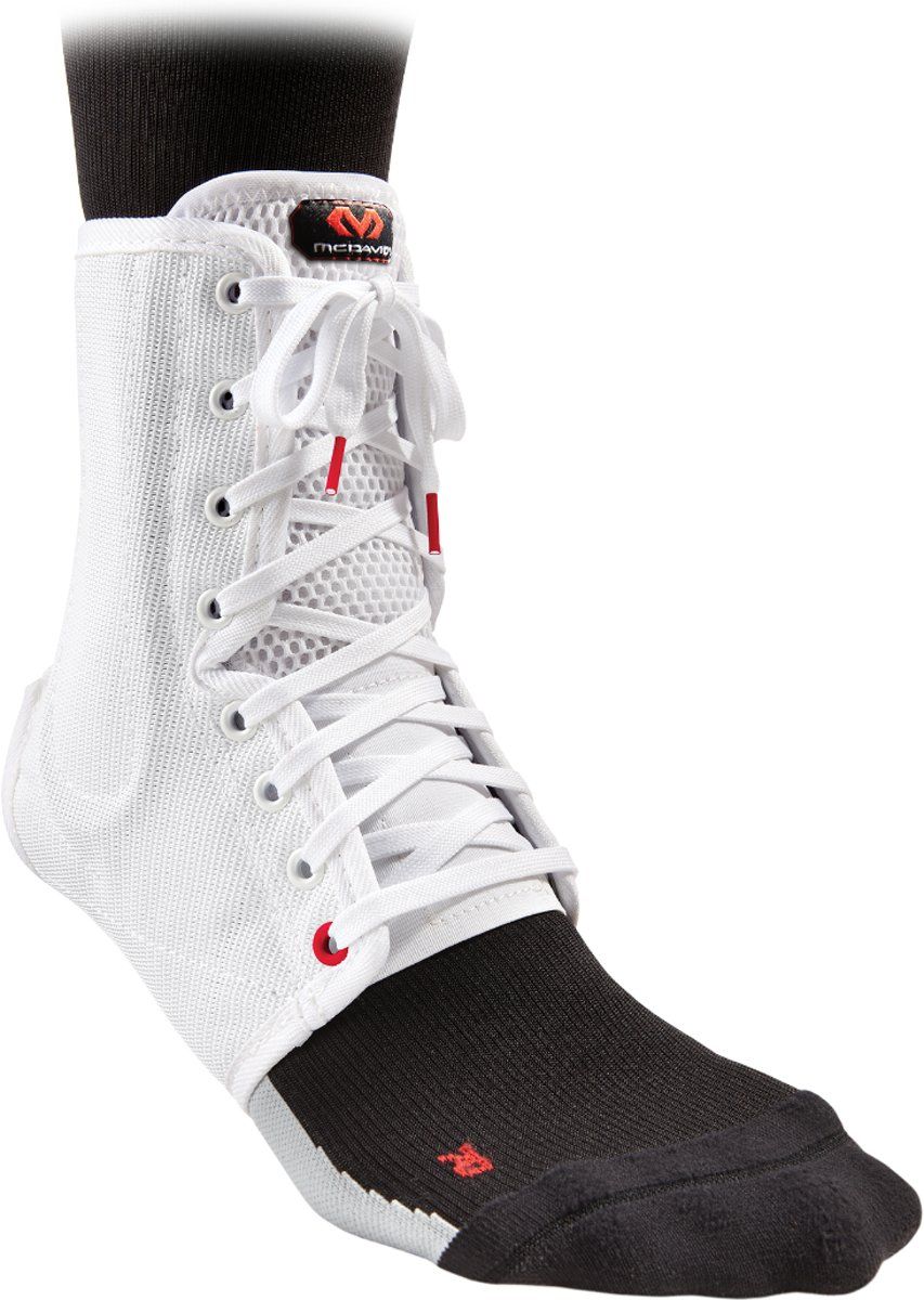 McDavid 199 Enkelbrace Wit S Heren