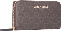 VALENTINO Lady Re Zip Around Wallet Moro / Nero