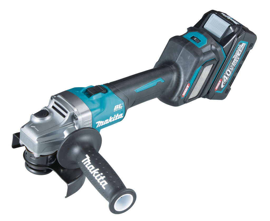 Makita GA026GM201 40 V Max Haakse slijper 125 mm