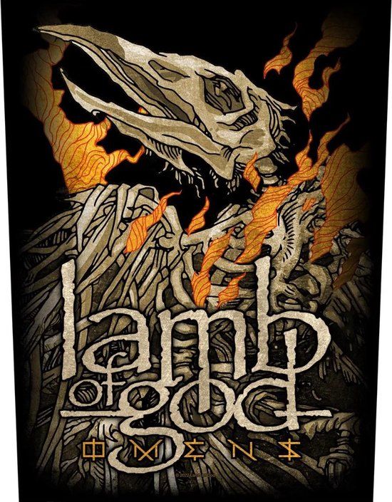 Lamb Of God Lamb og God - Omens - Rugpatch