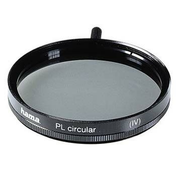 Hama Polarising Filter Circular, 55,0 mm, Coated, Black