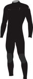 O'Neill 2026 Junior Epic 4/3mm Borst Ritssluiting Wetsuit - Noir