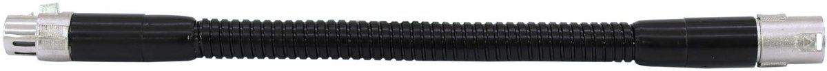 Omnitronic Gooseneck black XLR/XLR 47cm