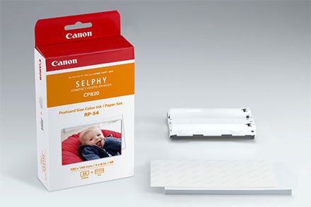 Canon RP-54 - Ink Cassette/Paper Set - 54 Sheets