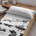 Belum Harry Potter beddengoedset, bedrukt met kussen en hoeslaken, 100% katoen, model Dark Hero, voor 105 cm breed bed