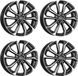 Dezent 4 KS jantes noires, 7.5Jx19, 5x114.3, adaptées pour Hyundai Elantra, Grand Santa Fe, IONIQ, IX20, Ioniq, Kona, Santa Fe, Tucson, Veloster, i20, i30