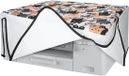 kwmobile linnen hoes geschikt voor Brother MFC-J4335DW cover - Printer beschermhoes - Katten design