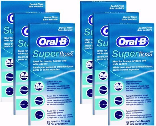 Oral-B Oral-B superfloss- 6 stuks - Voordeelverpakking