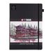 Sakura Schetsboek 80 witte vellen 210x297mm zwart | 5 stuks