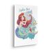 Komar Disney Ariel Explore Your World afbeelding op spieraam, 30 x 40 cm voor kinderkamer, wanddecoratie