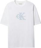 Calvin Klein Jeans T-shirt Manches courtes Coton Blanc S