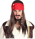 Widmann Piraten Set Pruik, Baard, Sik En Bandana