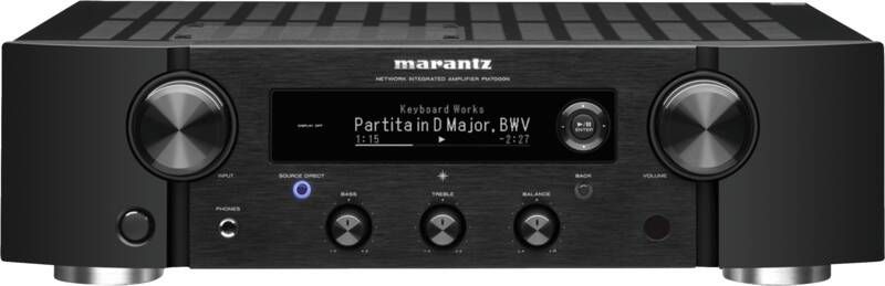 Marantz PM7000N - Zwarte versterker - 60W - Multiroom - WiFi - 2 jaar garantie
