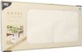 Papstar 20 Napperon, Tissue "ROYAL Collection" 80 cm x 80 cm champagne