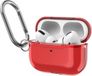 By Qubix AirPods Pro / AirPods Pro 2 hoesje - TPU - Split series - Rood (transparant)
