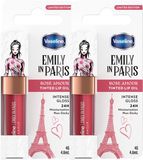 Vaseline x Emily in Paris Lip Oil Rose Amour, getinte lipgloss voor vollere lippen (2x4g)