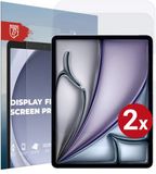 Rosso Tablet Screen Protector Geschikt voor Apple iPad Air 13 (2024/2025/2026) | TPU Display Folie | Ultra Clear | Case Friendly | Duo Pack Beschermfolie | 2-Pack