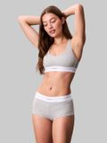 Calvin Klein Underwear Dames Slips Gestreept Katoen/Modal/Elastaan Regular Fit M