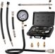 VEVOR Compressiemeter, compressietester, testapparaat, compressiemeter met manometer, benzinemotor, 0-300 PSI en 0-2000 kPa, incl. 3x adapters