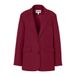 PIECES Curve regular blazer Plus Size - donkerrood