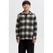JACK & JONES JUNIOR chemise à carreaux - anthracite