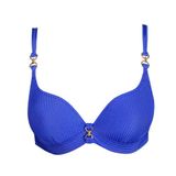 Marie Jo Emly voorgevormde beugel bikinitop blauw