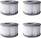 Dailygoods Cartouche filtrante 4 pièces - Version améliorée - Compatible