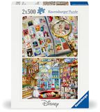 Ravensburger Puzzle 12000345 - Disneystempels en speelgoed - puzzel van 2x 500 stukjes voor volwassenen en kinderen vanaf 12 jaar