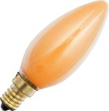 Schiefer E14 Kaars Gloeilamp | 25W Oranje 80lm 230V | Dimbaar
