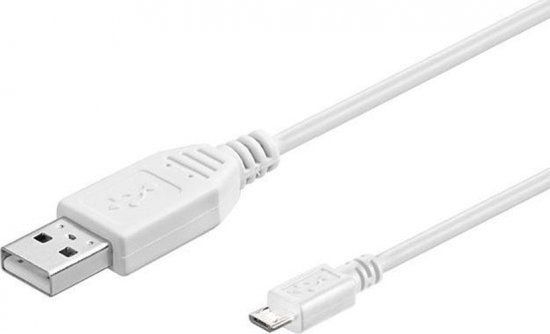 Microconnect USB-kabel Wit 0.60 m