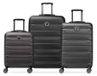 DELSEY PARIS Air Armour Trolley Set Extensible Noir 55cm