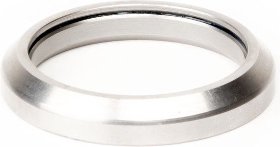 Elvedes Balhoofdlager MR136 1-1/4" ø41,8 × ø32,8 × 6 45° × 45° - Zilver - Rubber - Stadsfiets