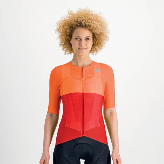 Sportful Fietsshirt Dames - Chili Red Pompelmo