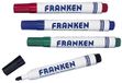 Franken Z1903 Markeerpen 4 Stuks Zwart, Blauw, Rood