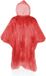 Merkloos / Sans marque Makito Western Europe (mkto) Wegwerp Regenponcho - Rood - One Size
