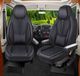 Hymer Housse de siège de camping premium pour Hymer Sydney WDS3 en Noir (2 sièges individuels)