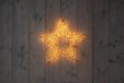 Anna's Collection 3D Star Metal 1200 LED Flash Transformer with Timer and Dimmer 56x5 cm Classic Warm