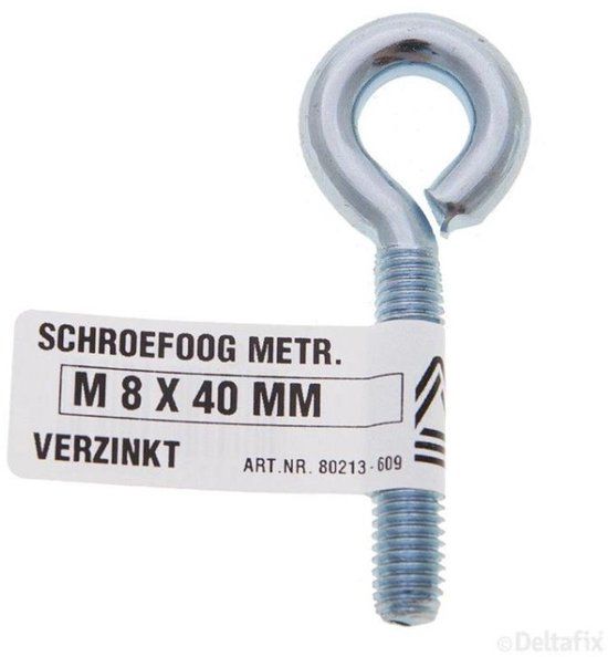 Deltafix Schroefoog 8x40mm verz