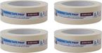 Merkloos / Sans marque Set of 4x Masking Tape - 38mm x 50m - Heat Resistant - Professional