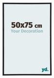 yd. Puzzle lijst 50x75 cm - Zwart Mat