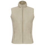 Kariban Bodywarmer van microfleece dames K906 - Beige - XL