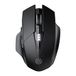 INPHIC Bluetooth-muis, Multi-Device Stille Oplaadbare Bluetooth Draadloze Muis (Tri-Mode: BT 5.0/4.0+2.4G), 1600DPI Ergonomische Draagbare Muis voor Laptop PC Computer Mac, Zwart