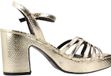 MTNG Sandalia Plataforma Goud Dames Sandalen met hak Schoenmaat 37 EU