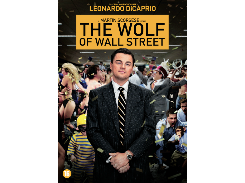 Leonardo DiCaprio Wolf Of Wall Street dvd