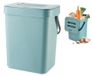 Petite poubelle biodégradable avec couvercle, 3 litres
