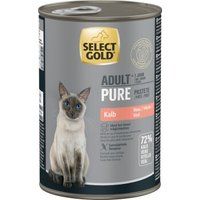 SELECT GOLD Pure Adult Paté kalf 12x400 g