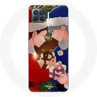 Maniacase Oppo A93 5G Hoesje Hunter x Hunter Gon Freecss en Killua Zoldyck Kerstdag Anime Manga