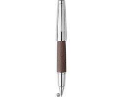 Faber-Castell E-motion Rollerball Pen - Dark Brown Pearwood - B Nib