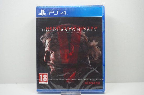 Merkloos Metal Gear Solid V: The Phantom Pain PlayStation 4 Blu-ray Actie Standard edition Region Free